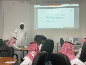 وحدة التوعية الفكرية بالتعاون مع العمادة تنفذ برنامج تعزيز الوعي الفكري لطلبة الجامعة